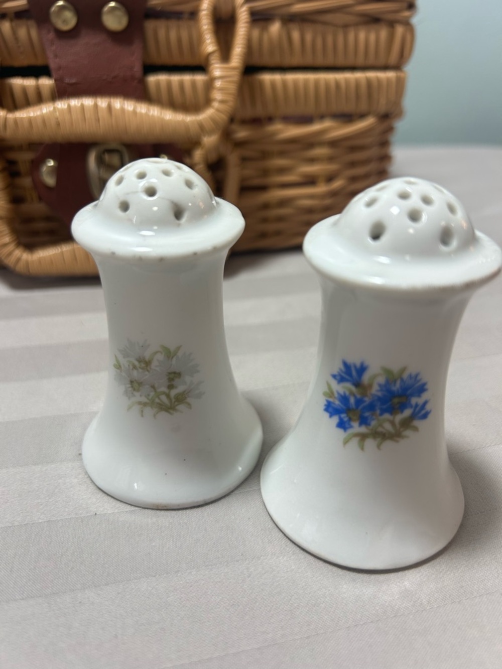 Vintage Czech Ceramic Shaker Set